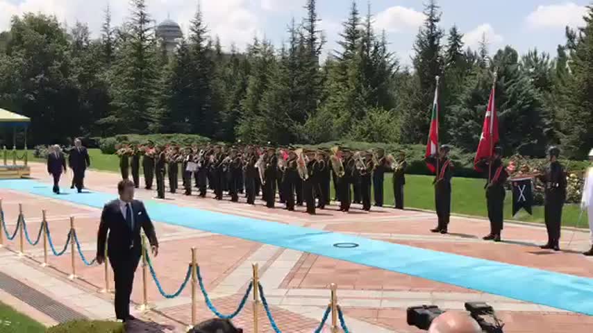 Посрещане на Бойко Борисов в Турция