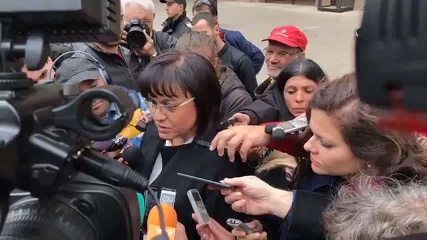 Изявление на Корнелия Нинова след КСНС при Румен Радев